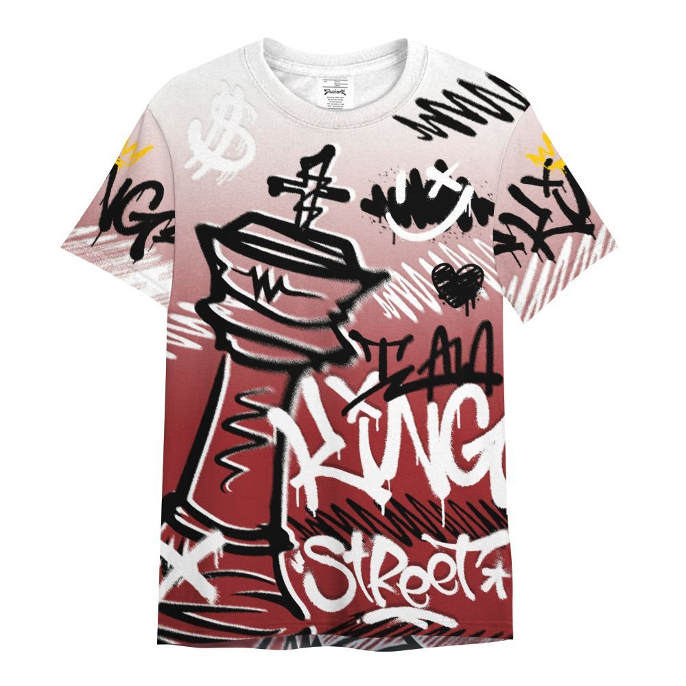 Shirt To Match Alternate Flu Game 12s - Street King Chess Streetwear All Over Print