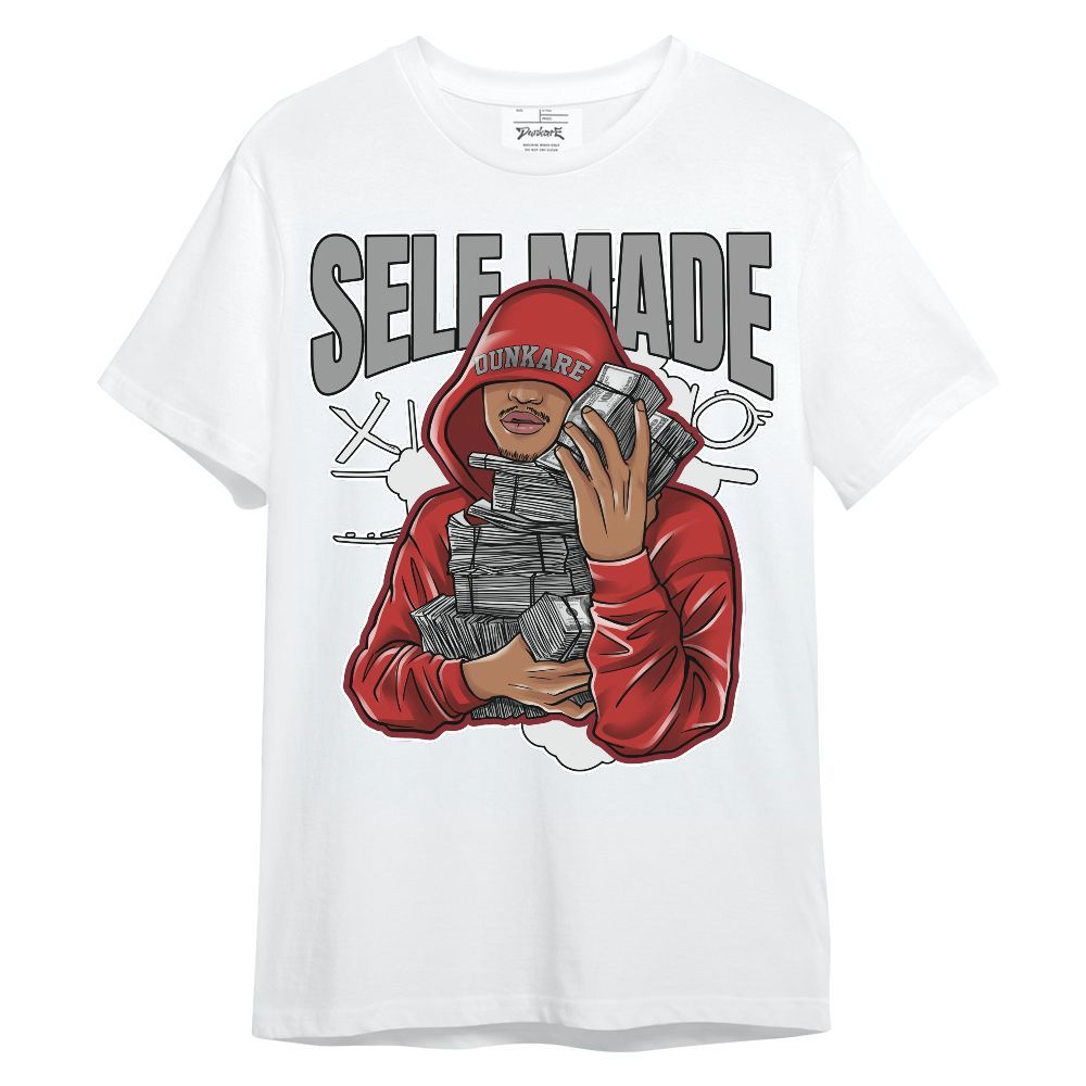 Shirt To Match Bred Reimagined 4s - Selfmade Unqiue Unisex Shirt