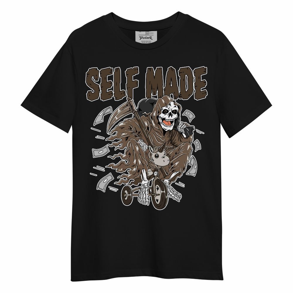 Shirt To Match Dark Mocha Jack - Self Make Skeleton Unisex Shirt