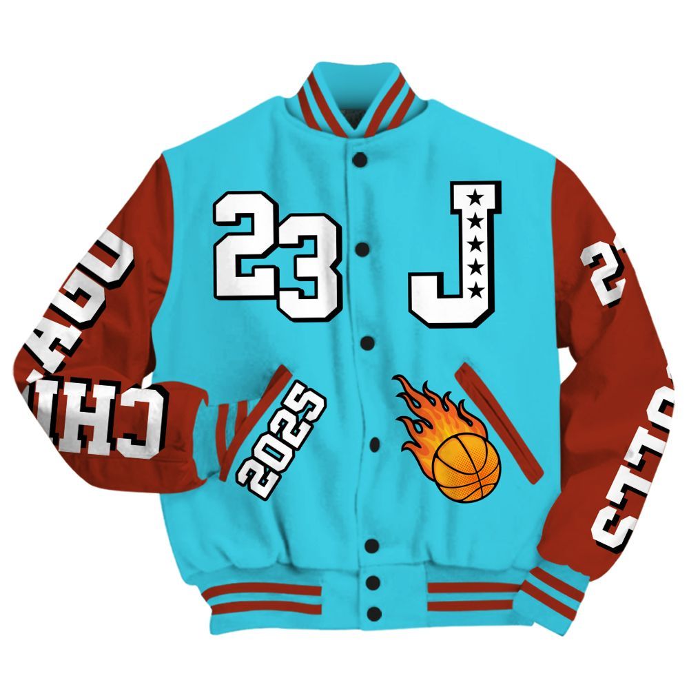 Varsity Jacket To Match SB Dunk Di'Orr Greenwood - Chicago 23 Basketball All Over Print