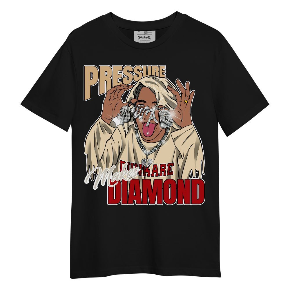 Shirt To Match Dunk Low Strawberry Waffle - Pressures Makes Shirt To Match Unisex Shirt