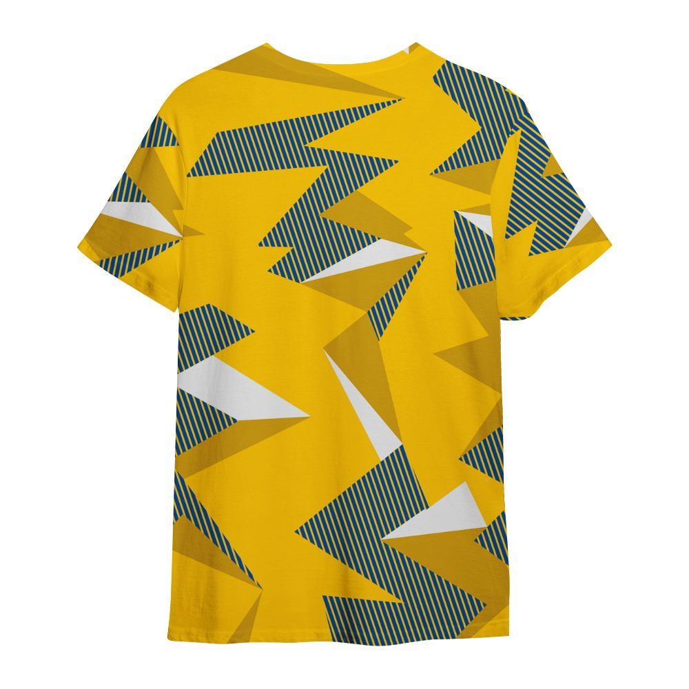 Shirt To Match High Laney 1s - Geometric Camouflage Pattern All Over Print