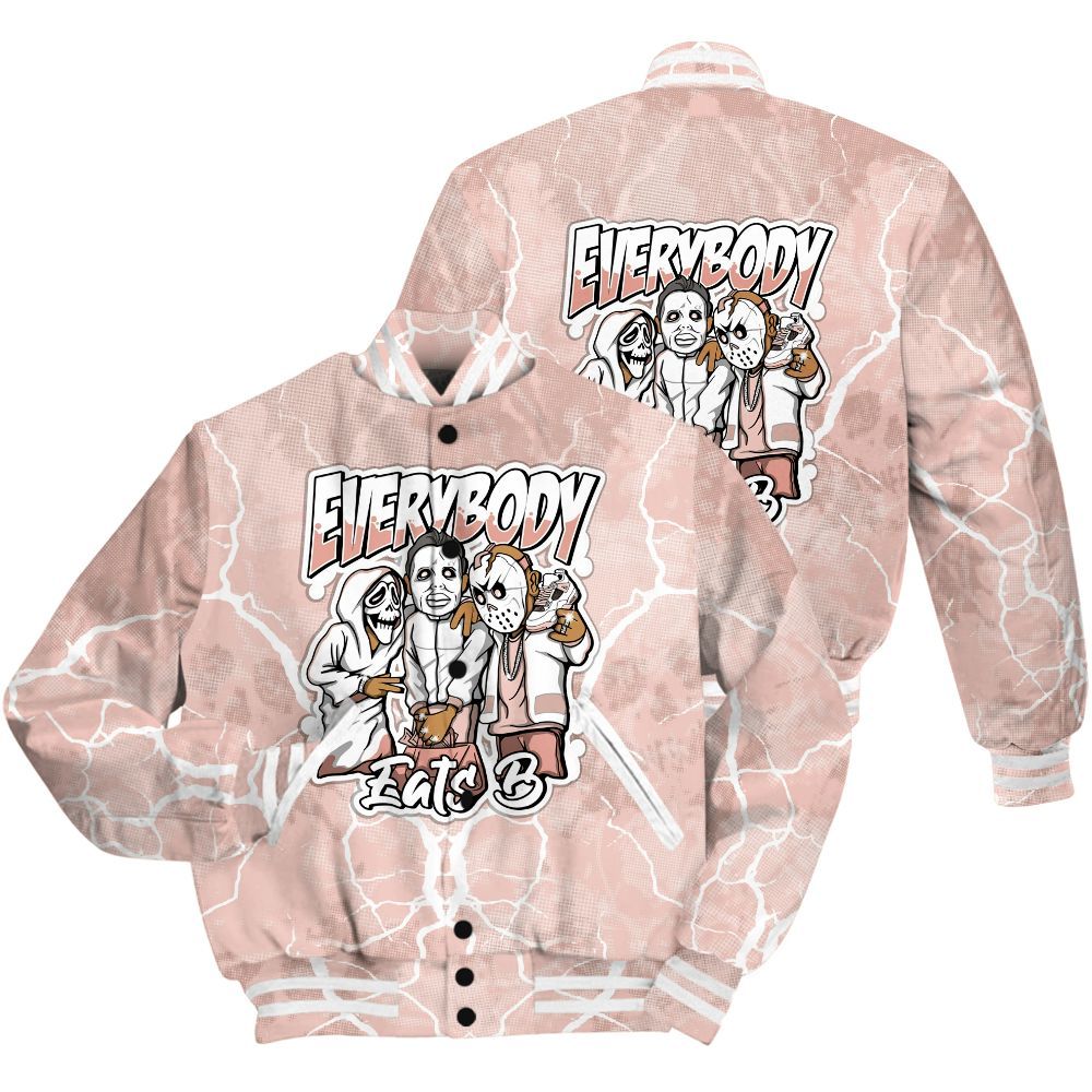 Varsity Jacket To Match Low Legend Pink 11s Shirt - Everybody Eatin B Graphic Halloween All Over Print
