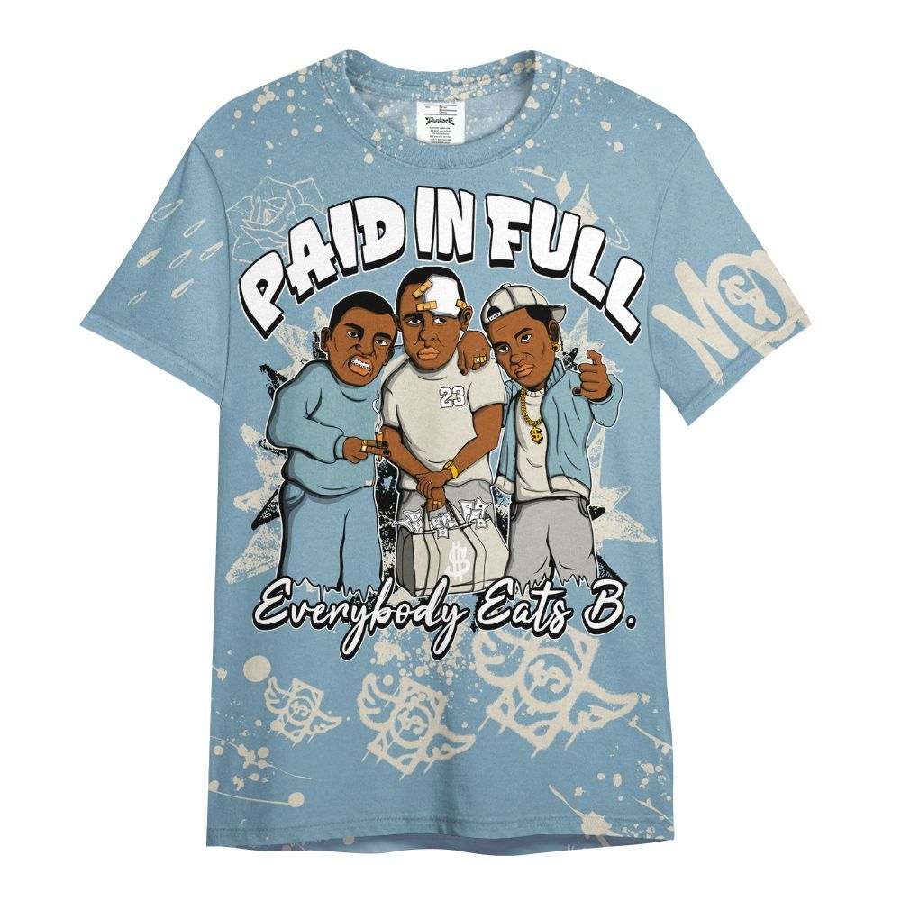 Shirt To Match Retro SoleFly 13s - Everybody Paid In Full Crayon All Over Print