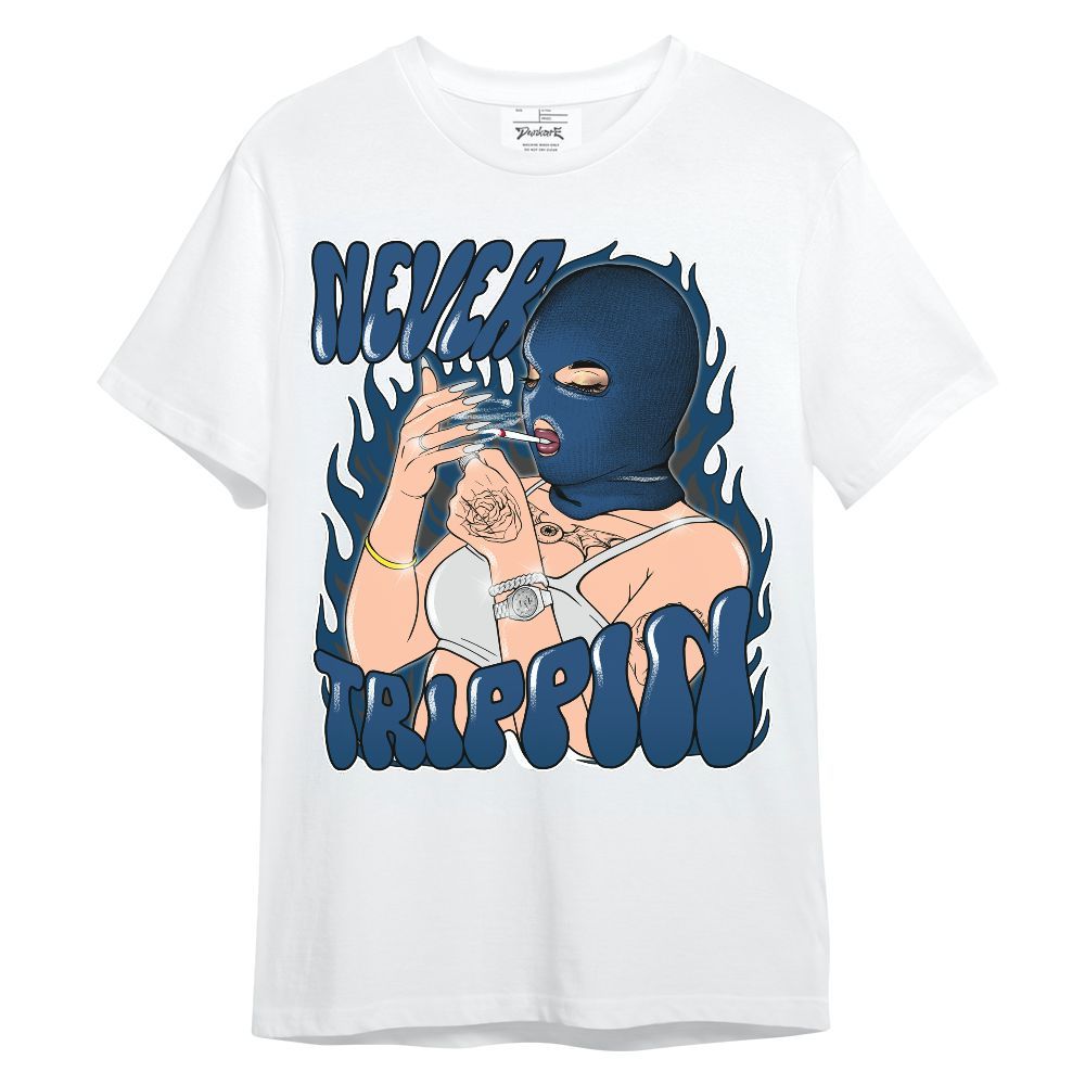 Shirt To Match High OG Midnight Navy 1s - Ne'er Trippin' Unique Unisex Shirt
