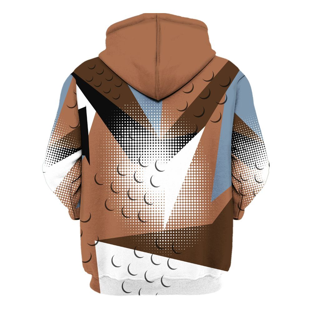 Hoodie To Match Air Foamposite Metallic Copper - Poly Custom Name Number 23 5s All Over Print