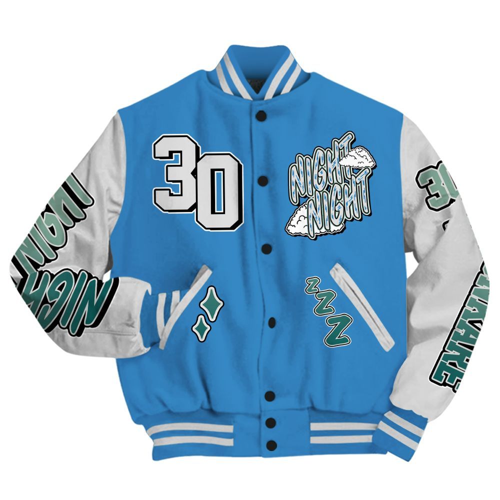 Varsity Jacket To Match Low Carolina 17s - Seeya Skeleton All Over Print