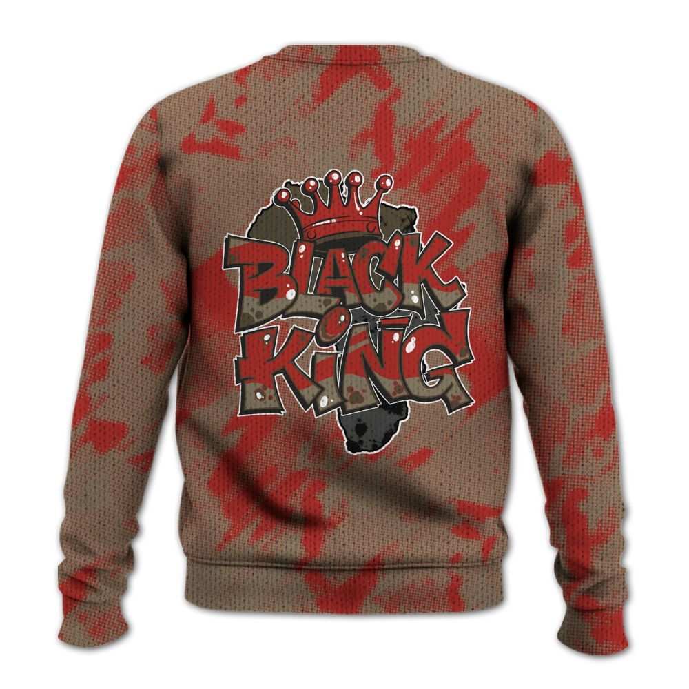 Knitted Sweater To Match Olive 9s - B-King Shirt Unisex Oufit