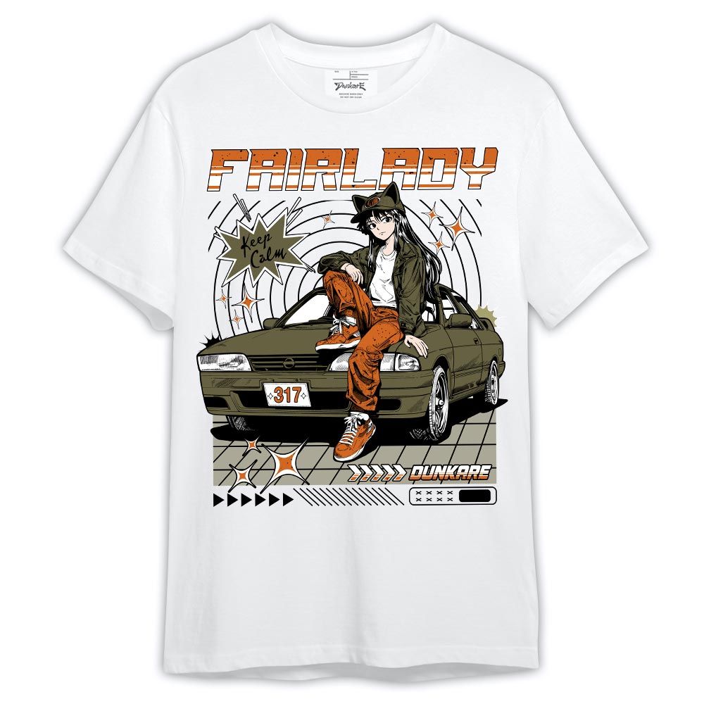 Shirt To Match Shirt Keep Calm Fairlady, Olive 5s T-- To Match Sneaker Olive 5s Graphic Tee 2404 LTRP