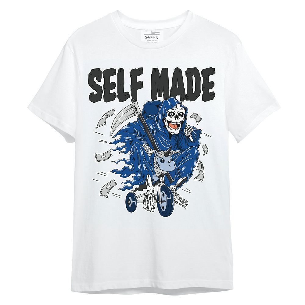 Shirt To Match Low 85 Royal 1s - Self Make Skeleton Unisex Shirt