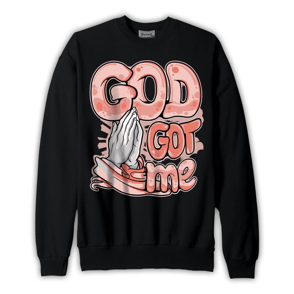 Sweatshirt To match Legend Pink 11s Sweatshirt - God's Gotten Graphic Graphic