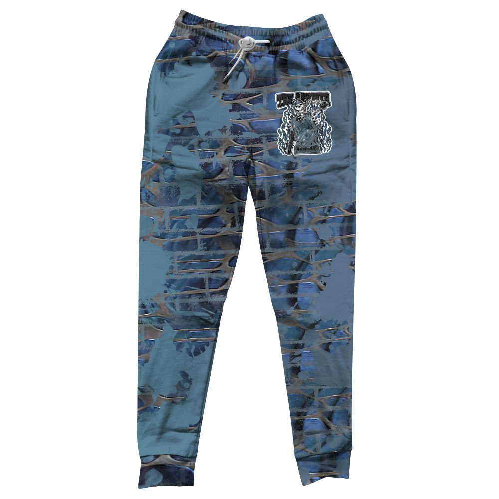 Sweatpant To Match Air Foamposite Kazuya Mishima - Allen Answer Skeleton Brick All Over Print