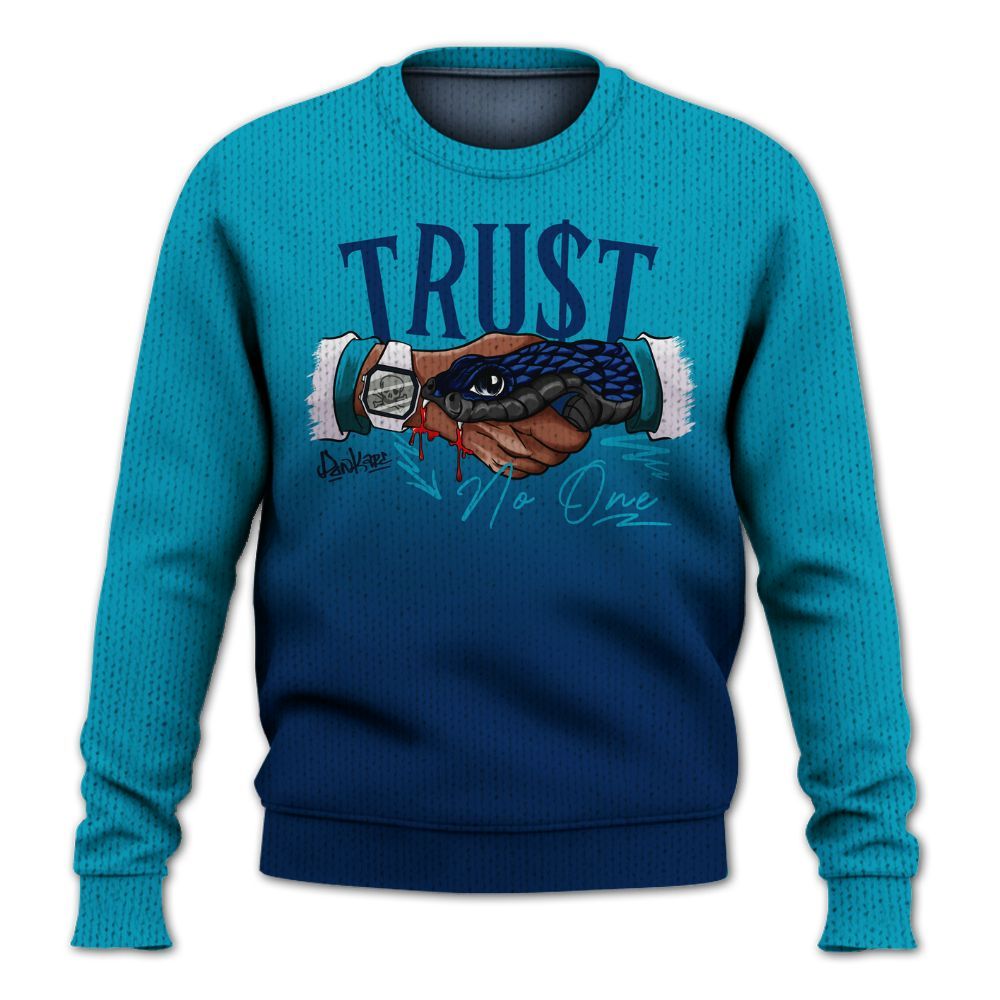 Knitted Sweater To Match Kobe 5 X-Ray - Snake Trust No One Drip