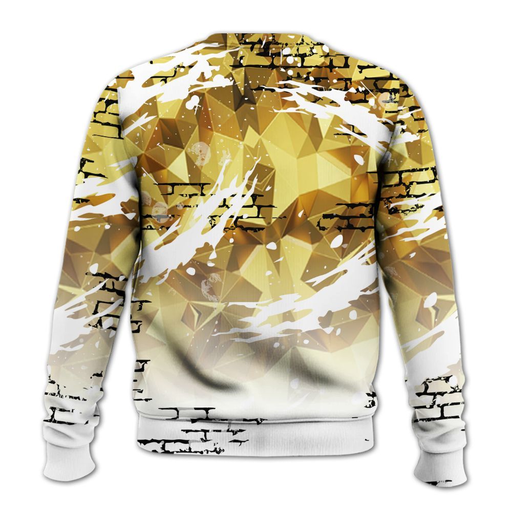 Sweatshirt To Match NET Gold 4s - Values Of Loyalty Drip All Over Print