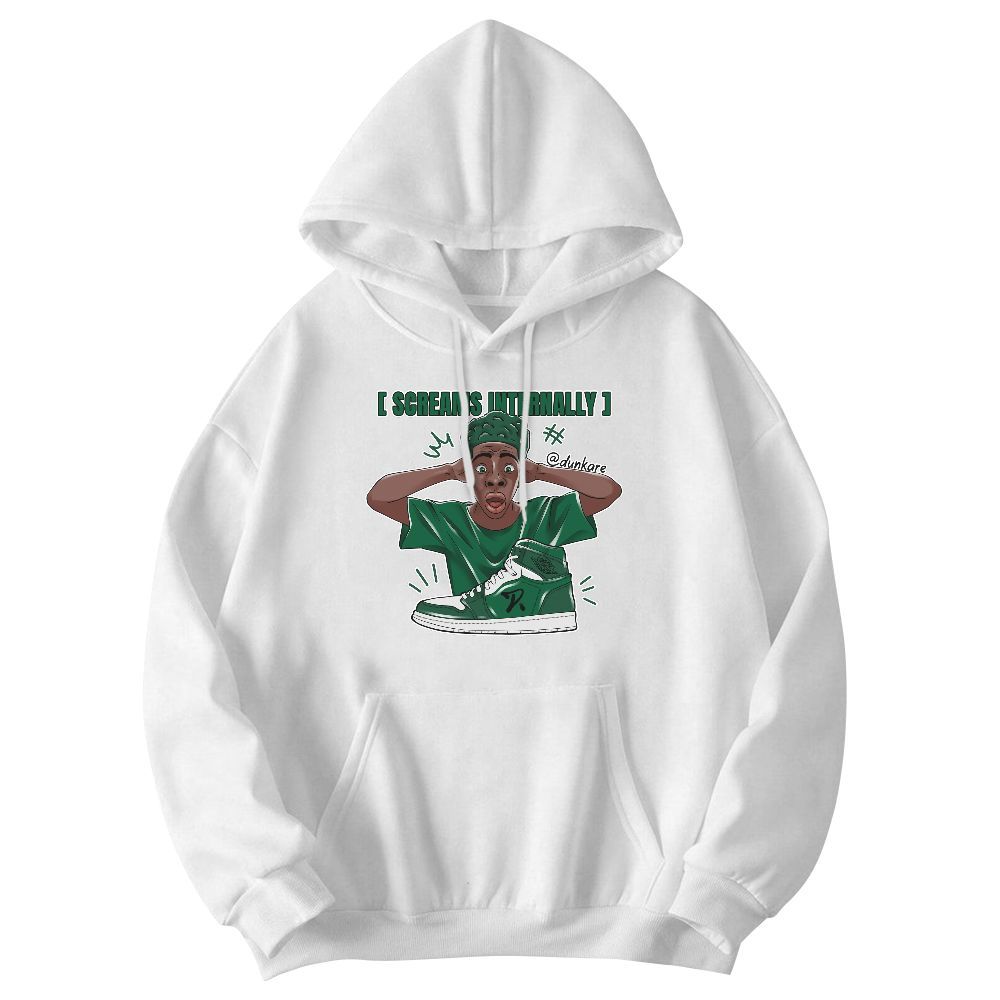 Sweatshirt To Match High Gorge Green 1s - Scream Internally Graphic