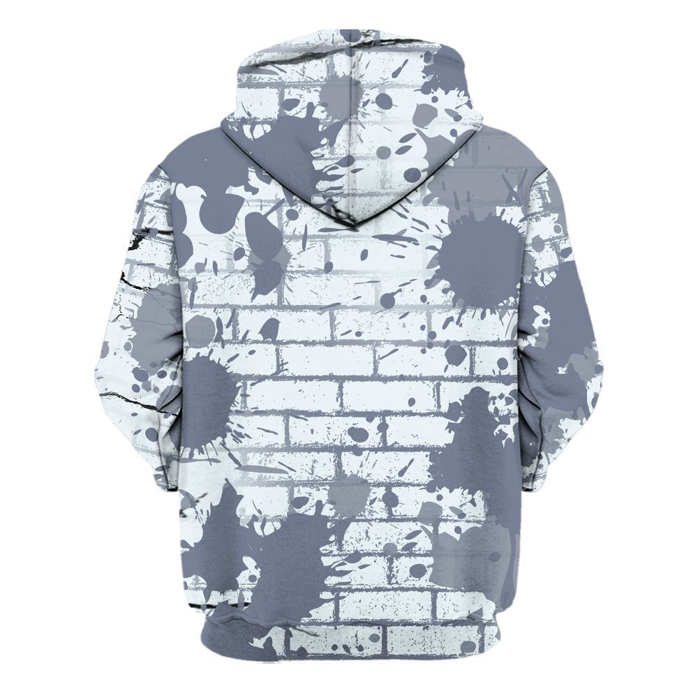 Hoodie To Match Air Foamposite Jin Kazama - Allen Answer Skeleton Brick All Over Print
