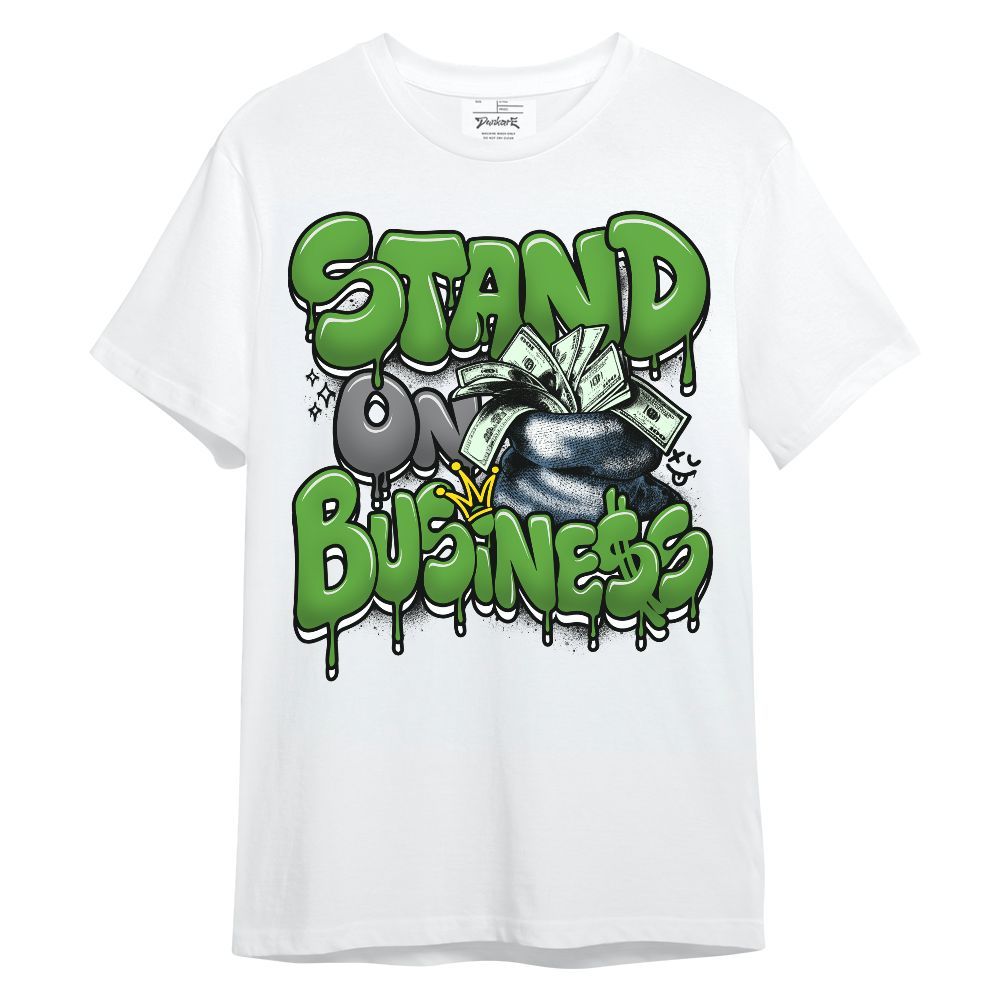 Shirt To Match Retro Green Bean 5s - Stand Business Unisex Shirt
