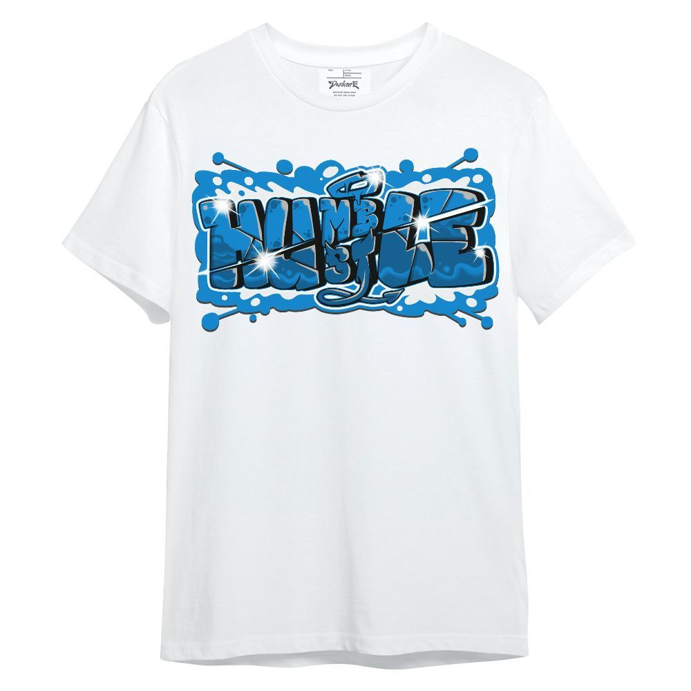 Shirt To Match Industrial Blue 4s - Humbled Hustles Graphic Unisex Shirt