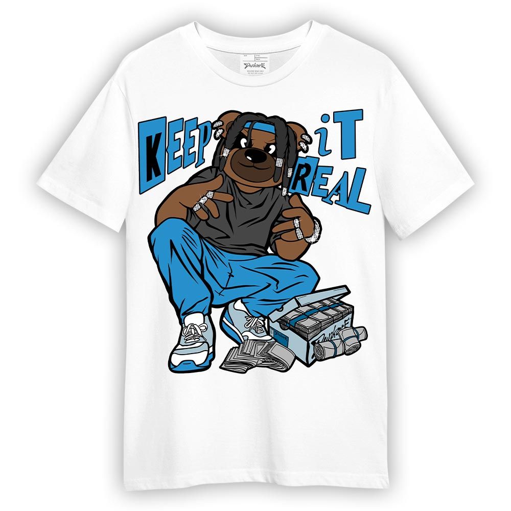 Shirt To Match Powder Blue 9s - Keep_in Auth Bear Shirt Unisex
