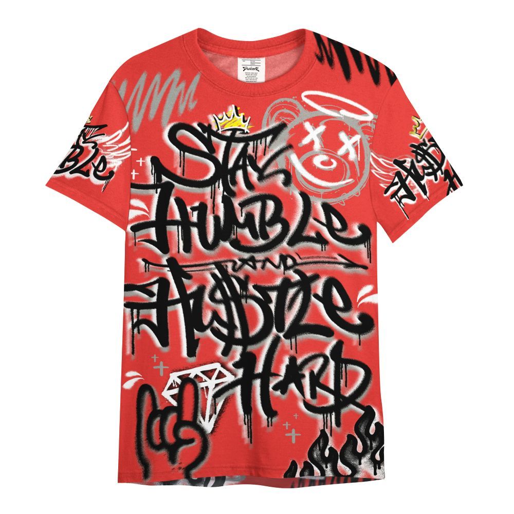 Shirt To Match Vomero 5 Bright Crimson - Humble Drip Streetwear Graffity All Over Print