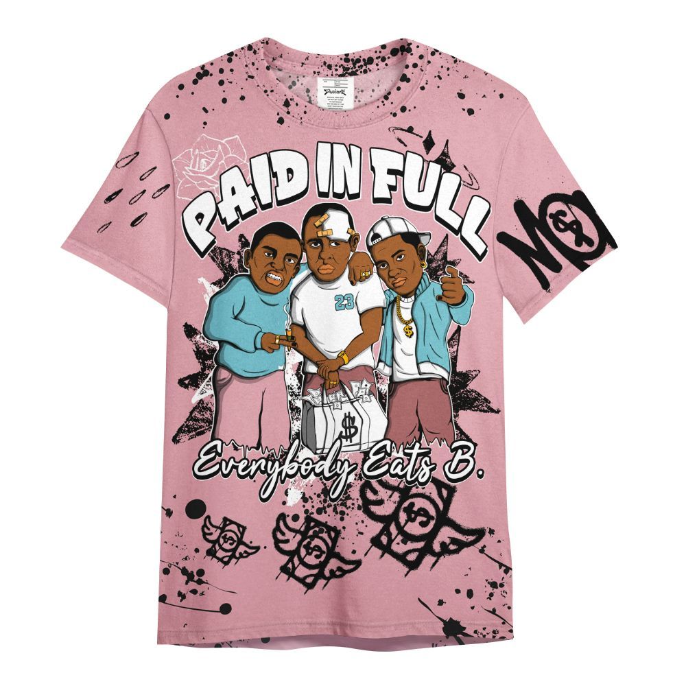 Shirt To Match Doernbecher 6s - Everybody Paid In Full Crayon All Over Print