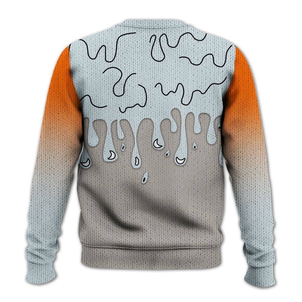 Sweater To Match Retro High OG Alaska 1s - Snake Trust No One Drip Graphic