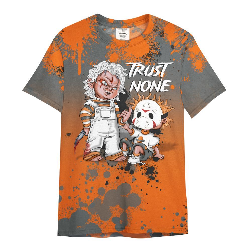 Shirt To Match Air Max 95 OG Mandarin - Trust No One Scary All Over Print