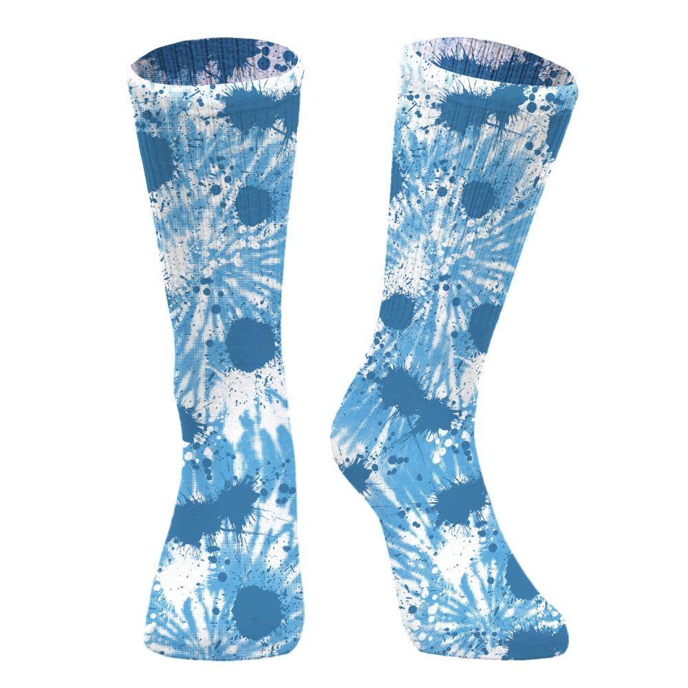 Sock To Match Melo 12s, Tie Dye Graphic