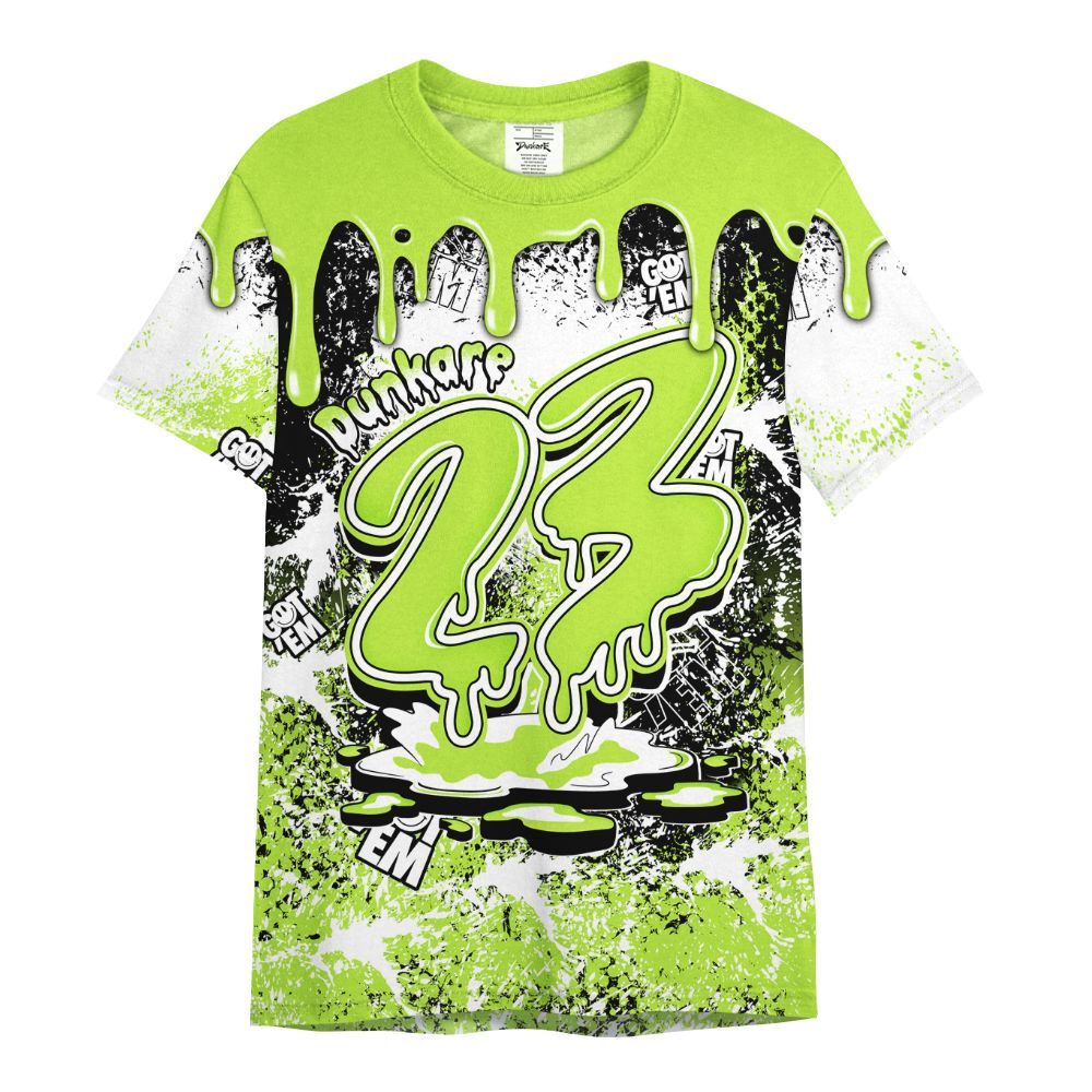 Shirt To Match Air Force 1 Low Dance Volt - Dripping 23 Drip All Over Print
