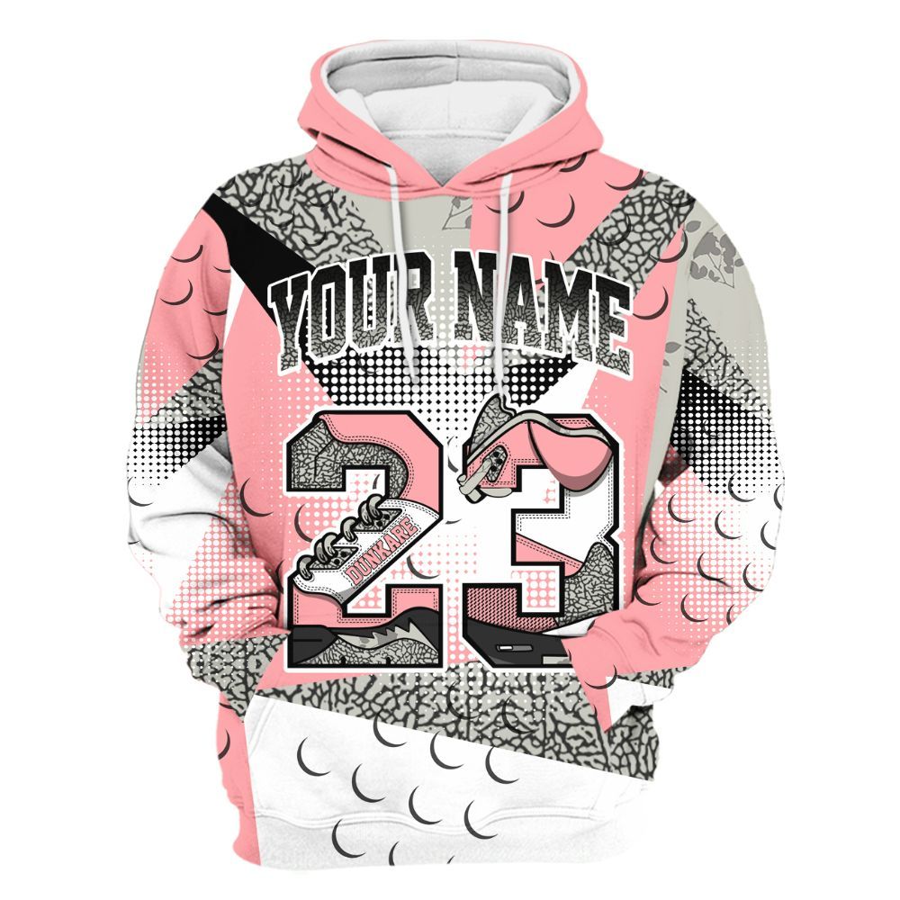 Hoodie To Match Retro Wings 3s - Poly Custom Name Number 23 5s All Over Print
