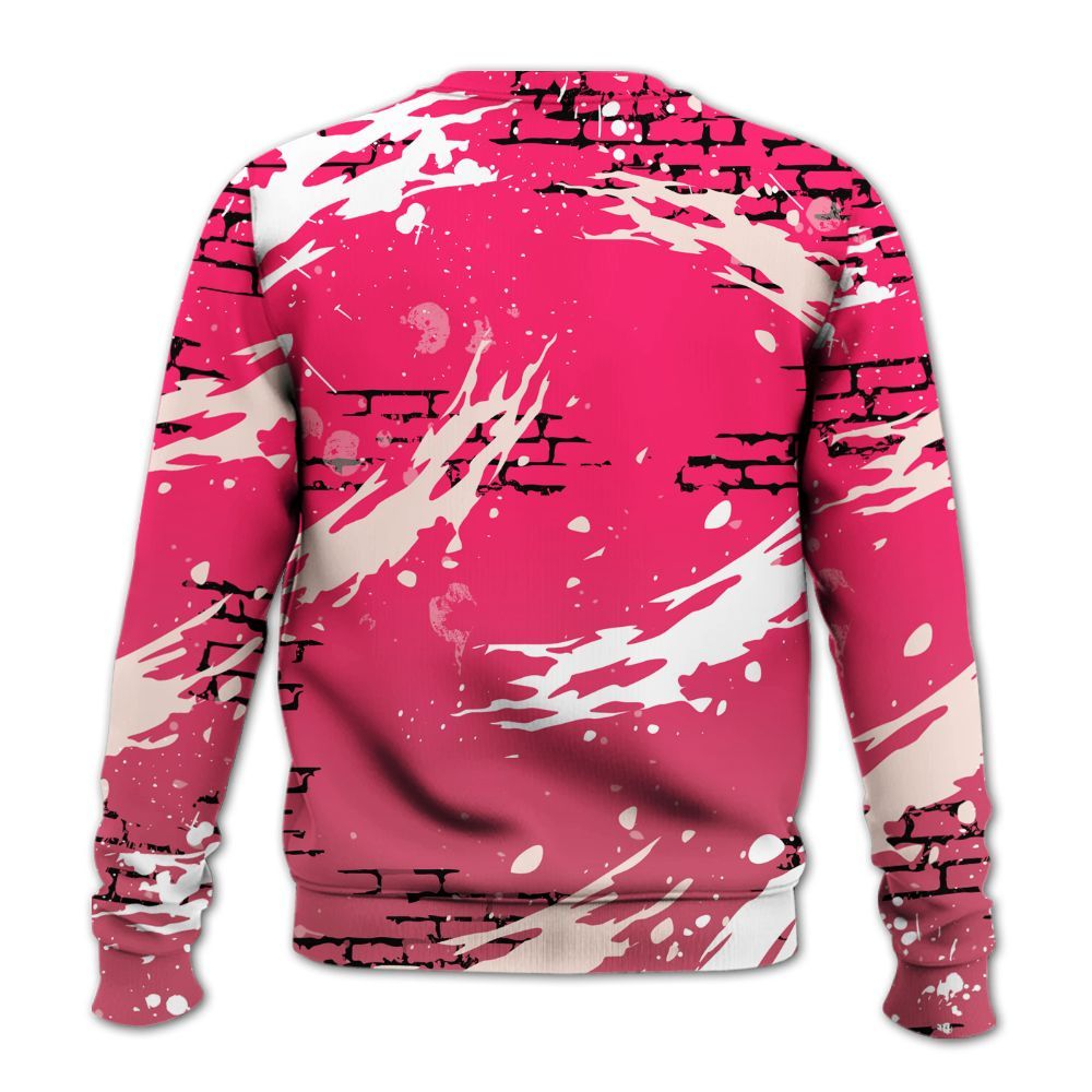 Sweatshirt To Match A'One Hyper Pink Shirt, Values Of Loyalty Drip All Over Print