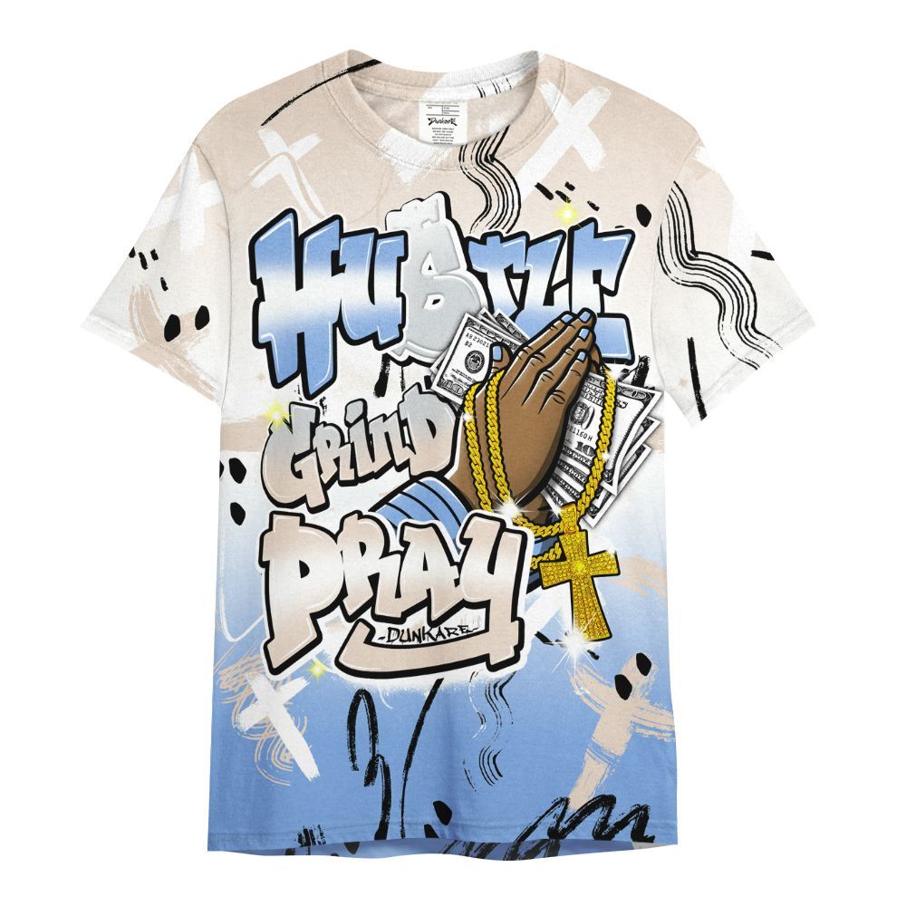 Shirt To Match Air Max 1 Royal Pulse - Money Hustle Grind Pray All Over Print