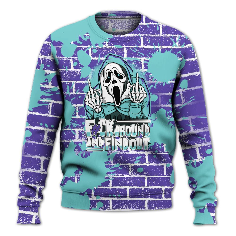 Sweatshirt To Match Low Hornets 1s - F#CK And Find Out Graphic Halloween All Over Print