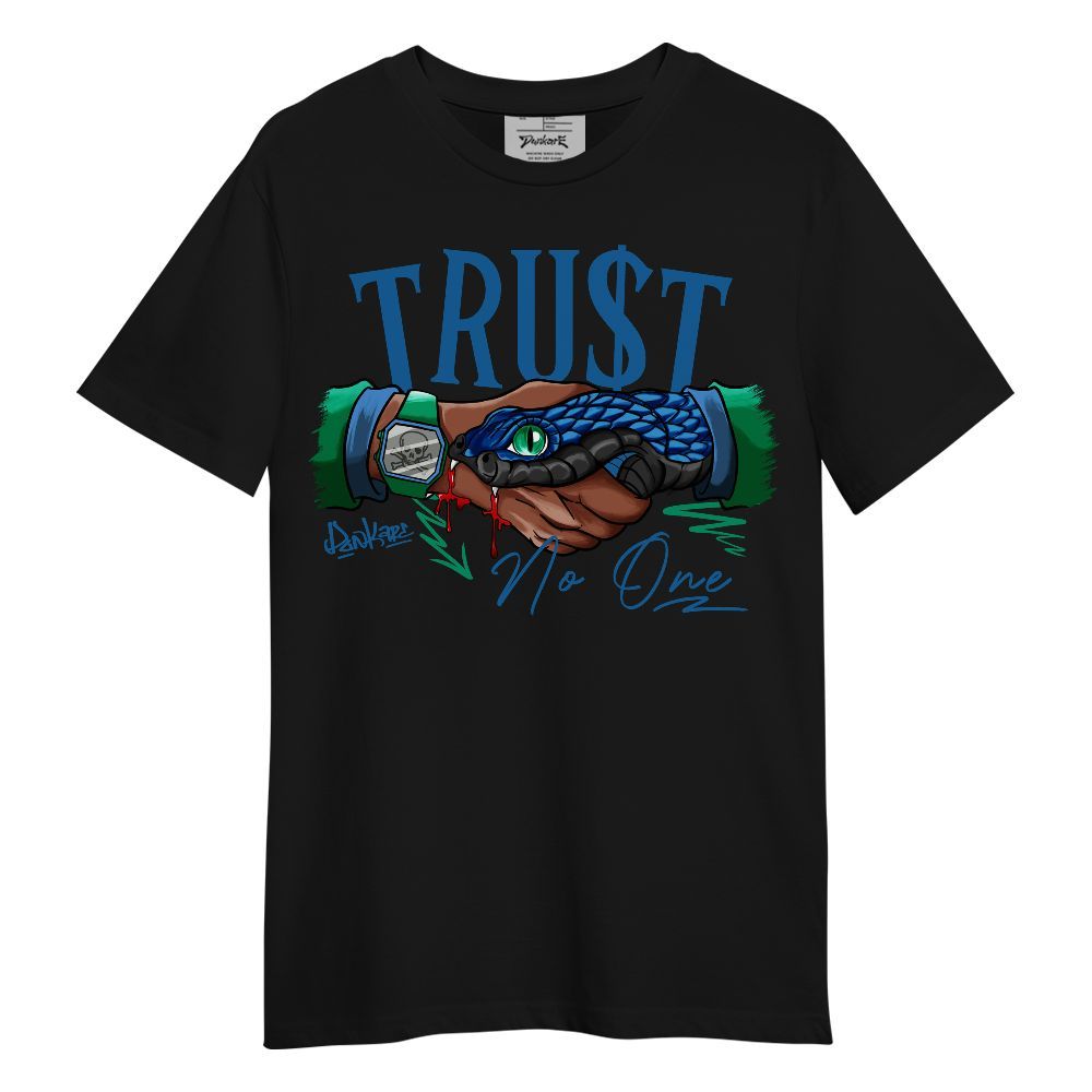Shirt To Match 95 Big Bubble Slate - Snake Trust No One Graphic