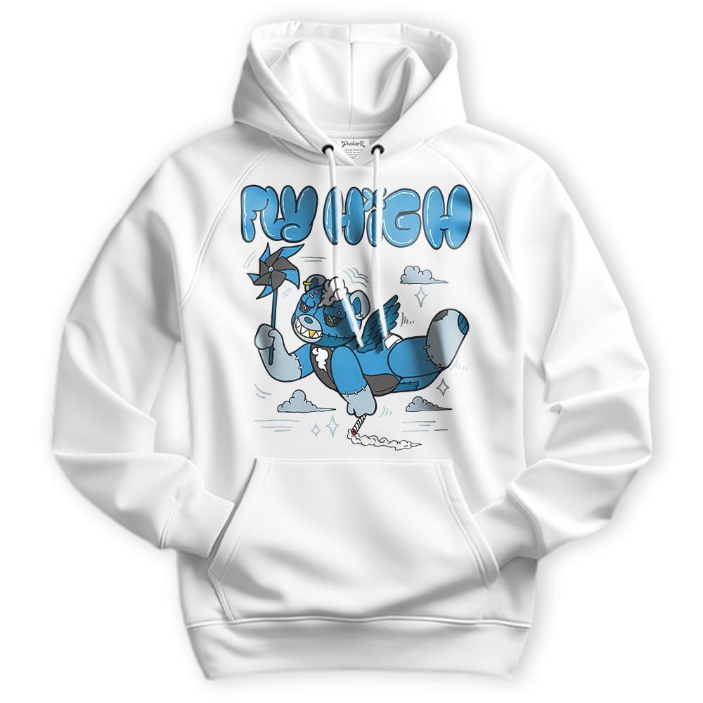 Sweatshirt To Match Powder Blue 9s Hoodie - Float High Hugz Hoodie Unisex