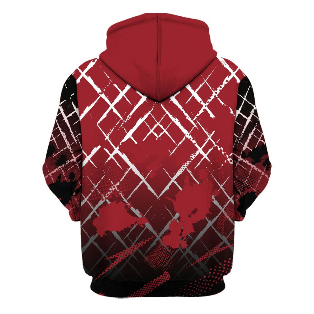 Hoodie To Match High Black Toe Reimagined 1s - Halftone Stand Business Dripping All Over Print