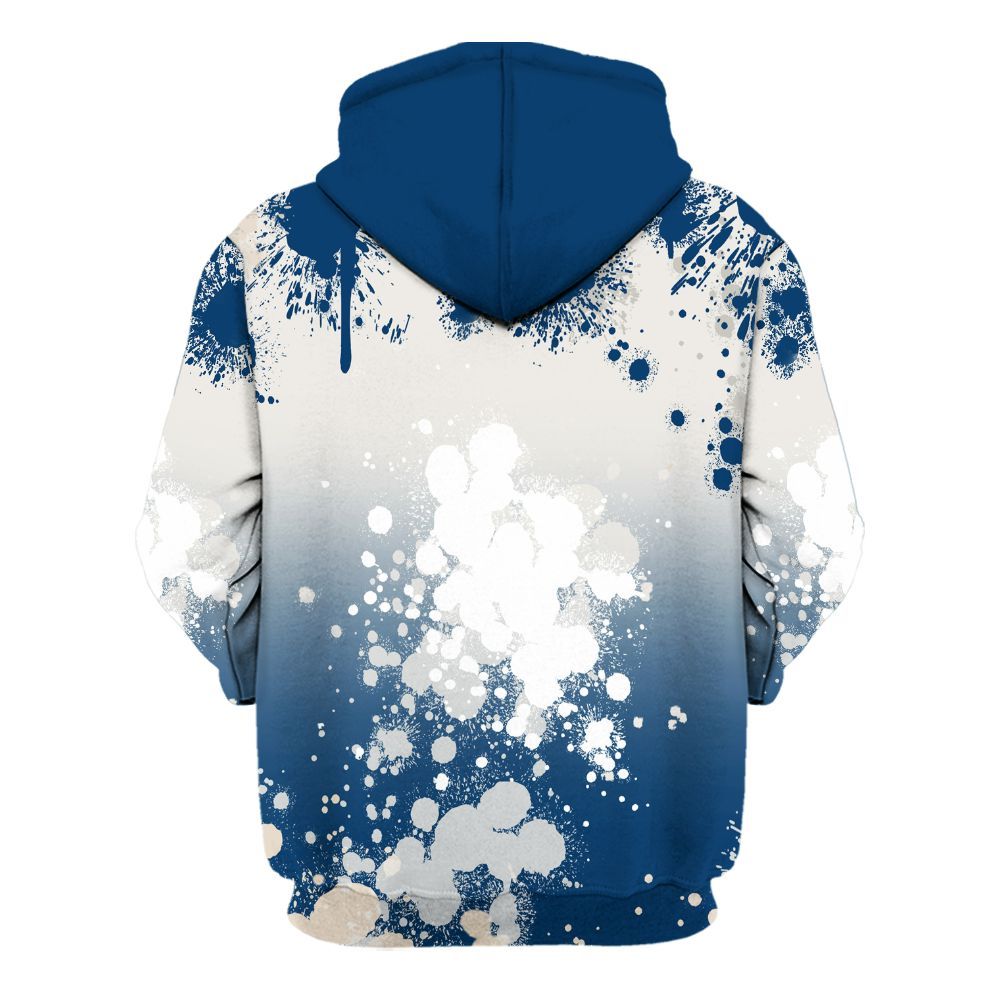 Hoodie To Match Retro Rare Air 11s - God Blessed Ink Drip All Over Print