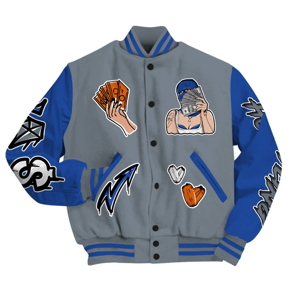 Varsity Jacket To Match RS-X GS League - Hustling Unique All Over Print