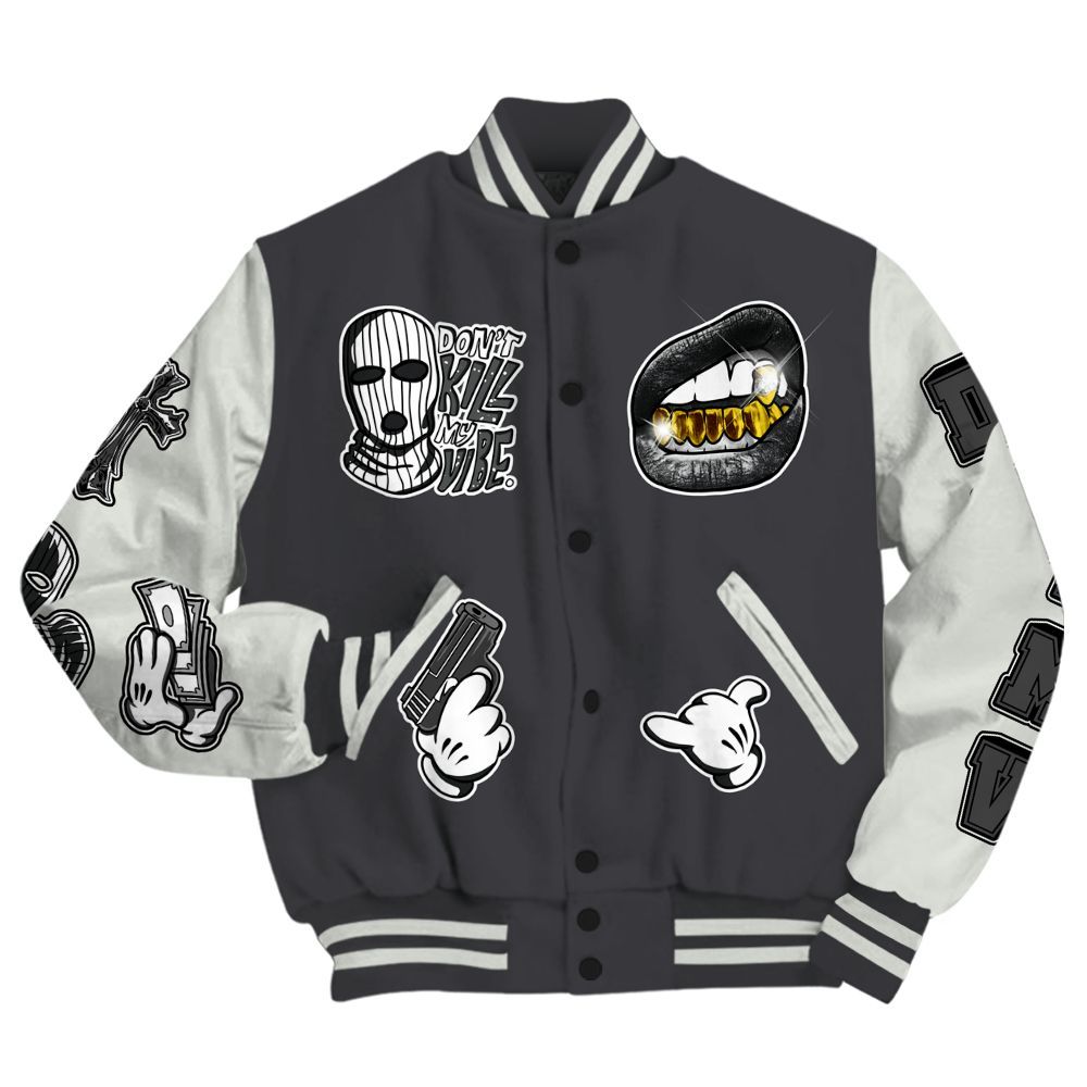 Varsity Jacket To Match Fear 4s - Vibe.Unique All Over Print