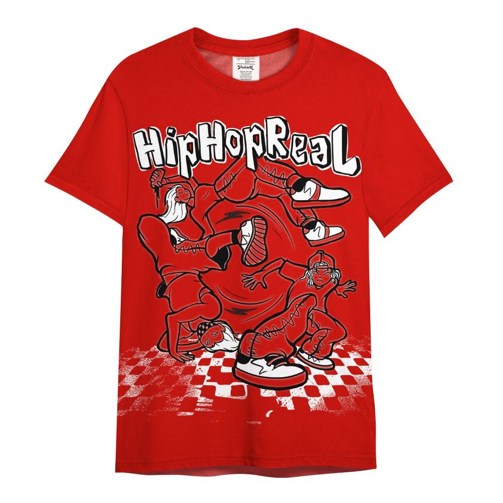 Shirt To Match Fire Red 6s - Feel Life Street Style All Over Print