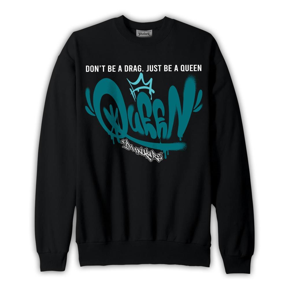 Sweatshirt To match Oxidized Green 4s Sweatshirt - Queen Graffiti Graphic