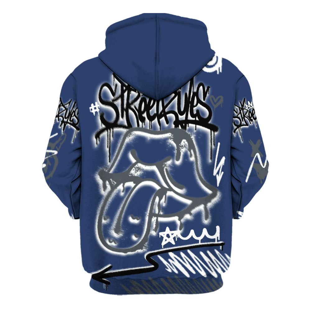 Hoodie To Match Retro Flint 13s - Break Rules Streetwear All Over Print