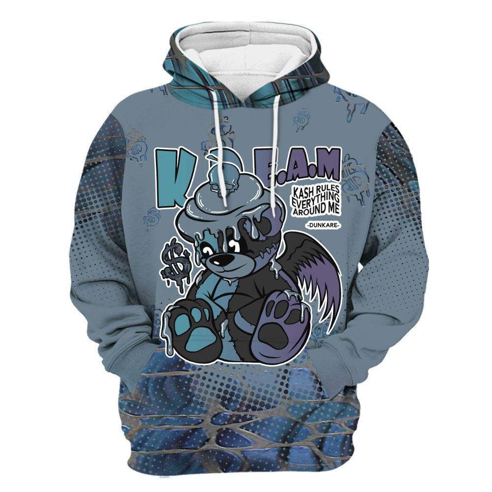 Hoodie To Match Air Foamposite Kazuya Mishima - Loot Bear Unique Drip All Over Print