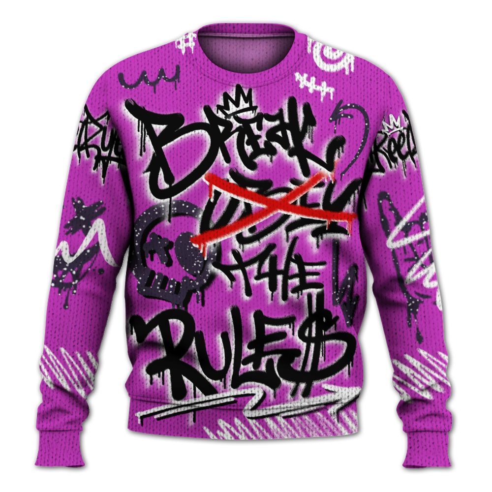 Knitted Sweater To Match Ja 2 Staregazer - Break Rules Streetwear