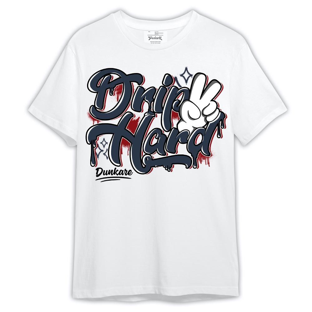Shirt To Match Navy Blue 2024 6s - Drip 2 Hard Shirt Outfit