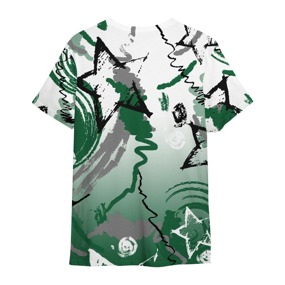 Shirt To Match High Gorge Green 1s - Grind Shine Later Drip All Over Print