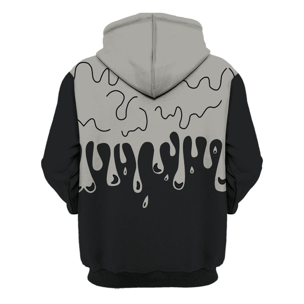 Hoodie To Match High Satin Shadow 1s - Snake Trust No One Drip All Over Print