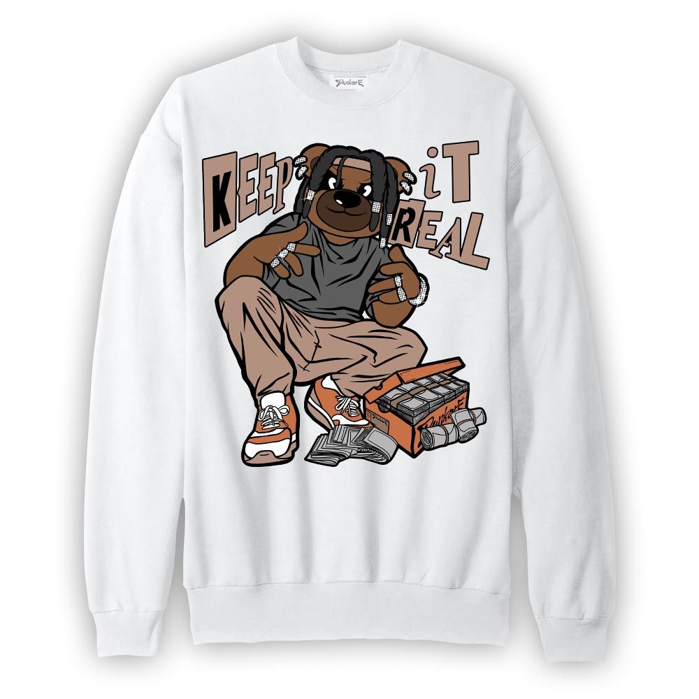 Sweatshirt To match OG Latte 1s Sweatshirt - Keep_in Auth Bear Graphic