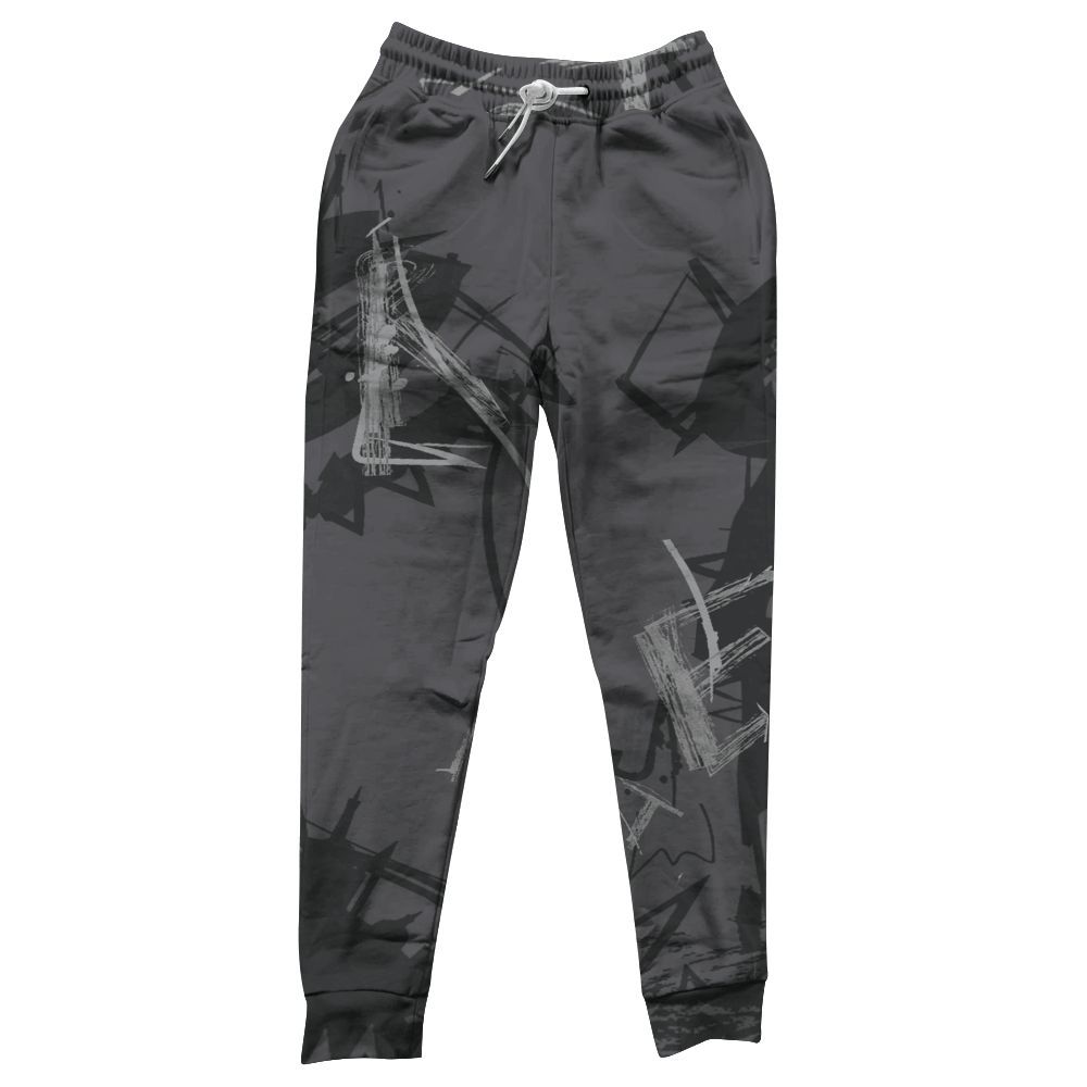 Sweatpant To Match White Thunder 4s - Messyz All Over Print