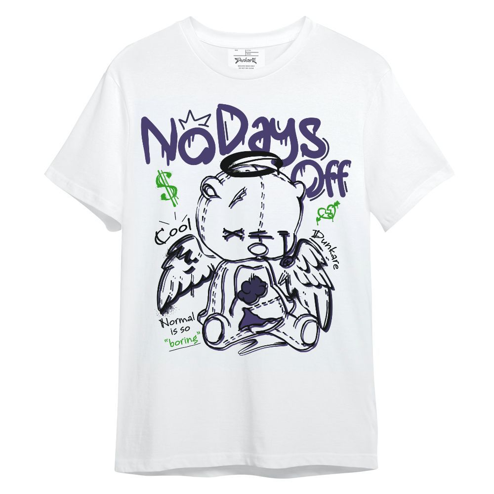 Shirt To Match Retro Court Purple 13s - No Days Off Unisex Shirt